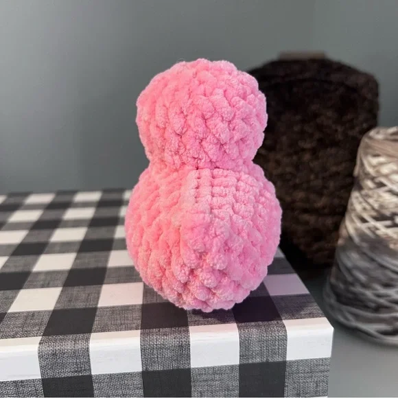 Crochet Armigurumi Rubber Ducky Handmade by Petunias Plushie Patch, Nee - Picture 4 of 7